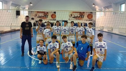 Voleibaliștii de la CSM Constanța U15, prima victorie la speranțe!