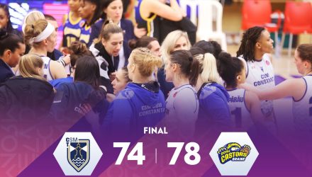 CSM Constanța și-a încheiat evoluția în Grupa F din FIBA EuroCup Women
