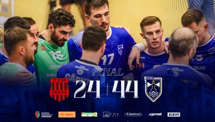 Handbaliștii au câștigat la Reșița și s-au calificat în sferturile de finală ale Cupei României