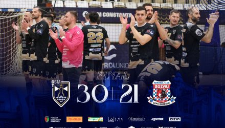 Handbaliștii au obținut cea de-a 7-a victorie în Liga Zimbrilor