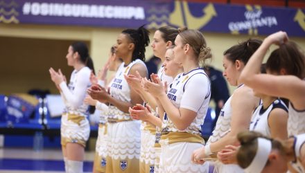 Au sărbătorit cu o victorie calificarea istorică în play-off-ul FIBA EuroCup Women! CSM Constanța câștigă la debutul în Cupa României