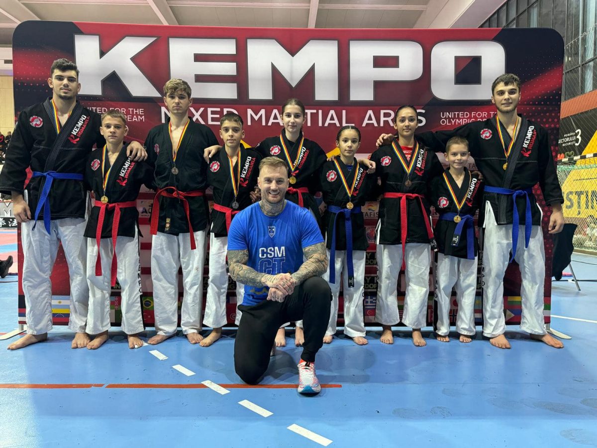 Medalii pentru CSM Constanța la Cupa României de Kempo K1