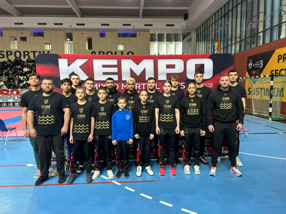 Tinerii sportivi de la CSM Constanța participă la Cupa României de Kempo K1