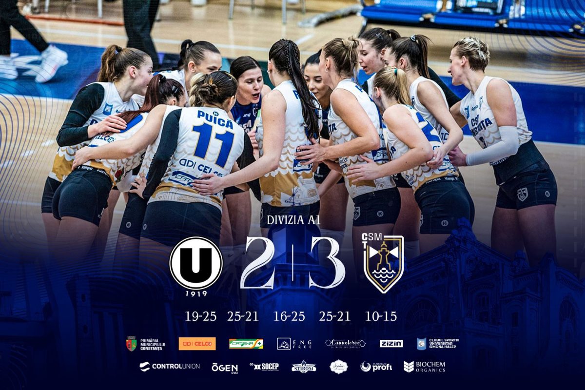 Voleibalistele au câștigat la Cluj-Napoca și au bifat cea de-a cincea victorie în Divizia A1