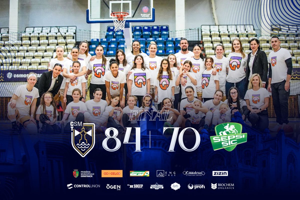 Victorie în derby! CSM Constanța – Sepsi Sfântu Gheorghe 84-70