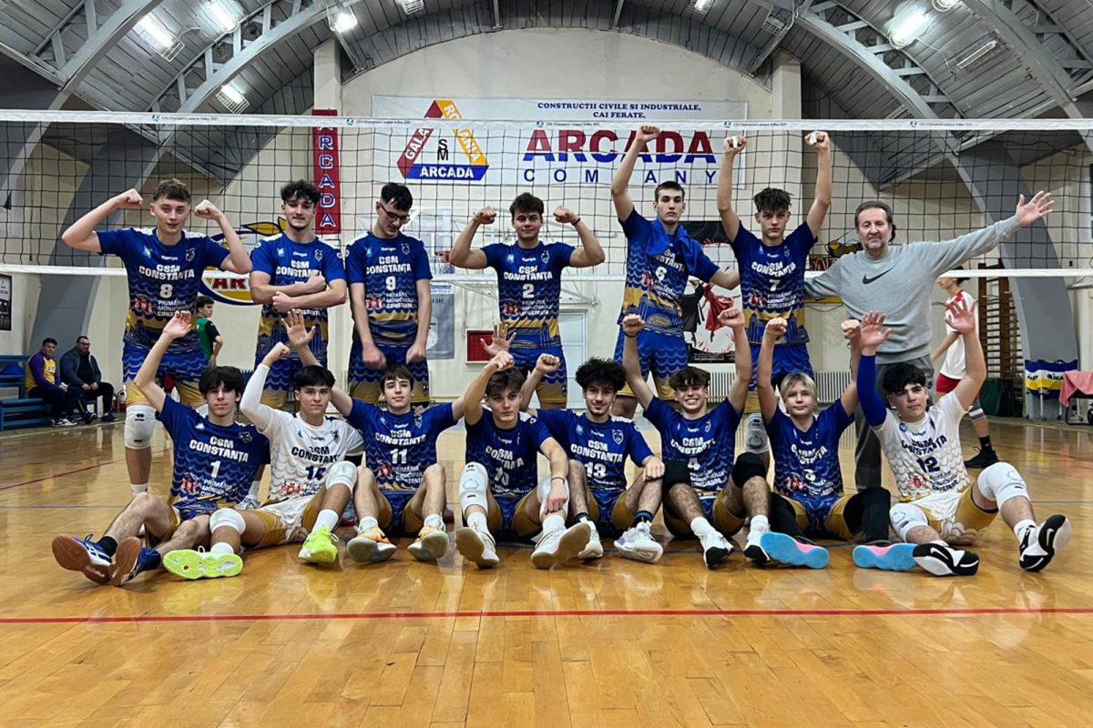 Voleibaliștii juniori s-au calificat la Turneul Semifinal al Campionatului Național U17