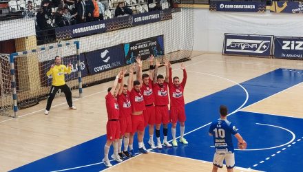 Meci strâns în Liga Zimbrilor: CSM Constanța – Steaua București 33-35