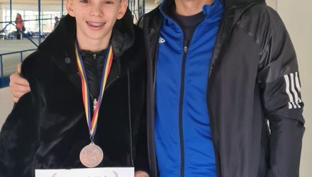Medalie pentru atletul Andreas Vrișcu de la CSM Constanța