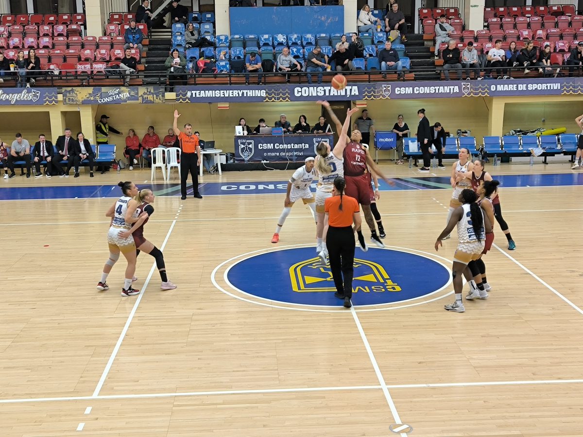 Baschetbalistele de la CSM Constanța vor întâlni pentru locurile 5-8 pe CSU Brașov