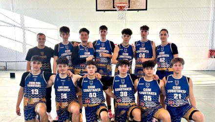 Victorie concludentă în deplasare pentru tinerii baschetbaliști de la CSM Constanța
