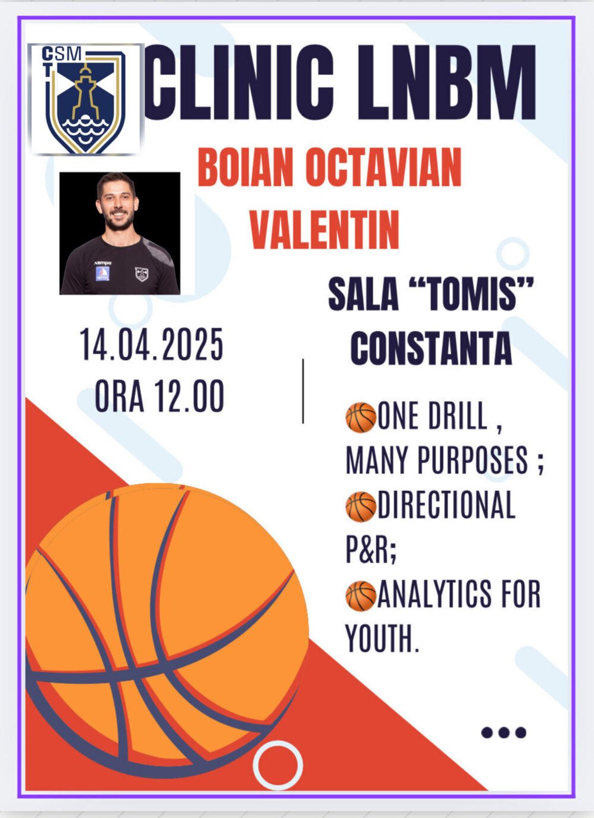 Cursuri pentru antrenorii de baschet susținute la Constanța