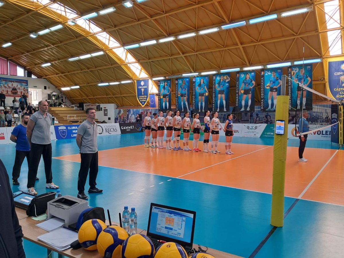 CSM Constanța, învinsă la Lugoj, în primul meci din play-off-ul Diviziei A1
