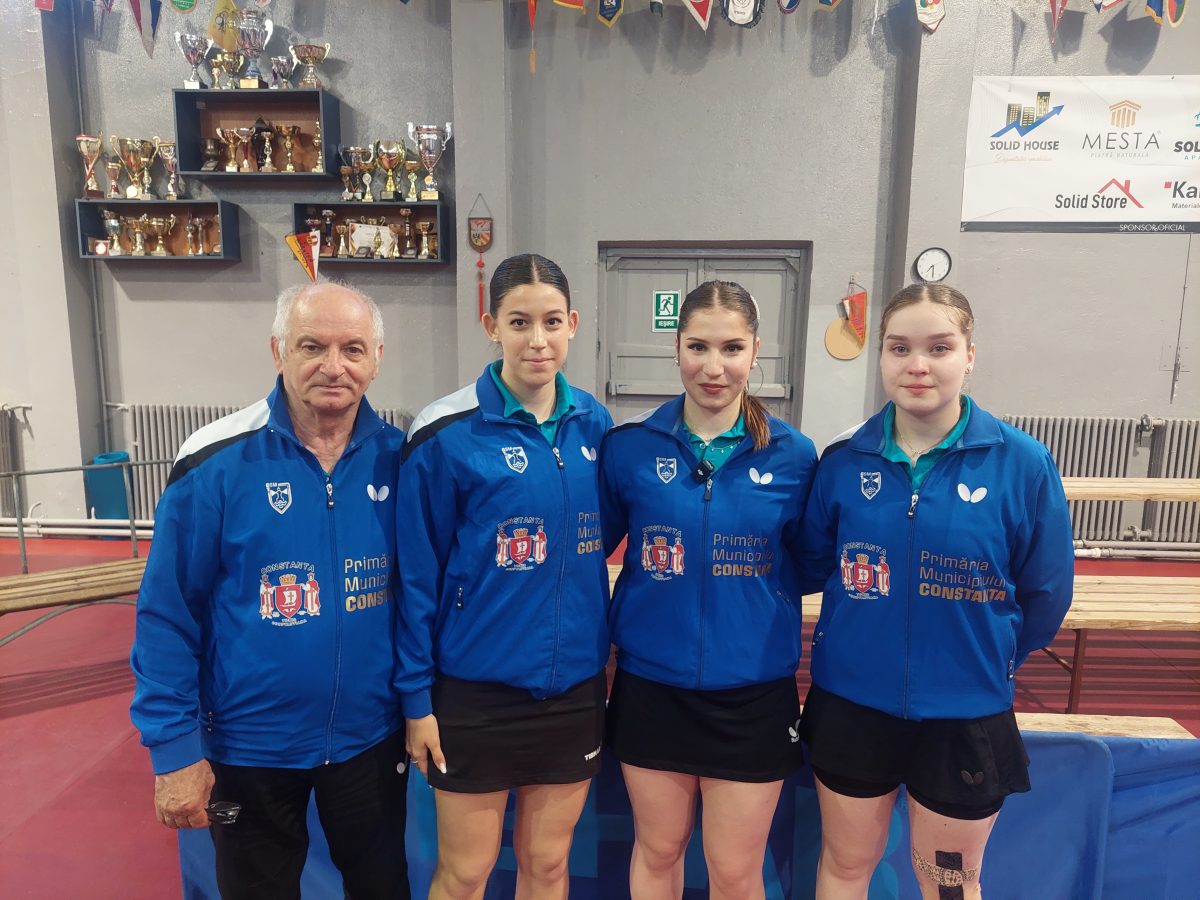 CSM Constanța, 3-0 cu CSM Victoria Carei! Echipa noastră s-a calificat în finala Superligii de tenis de masă