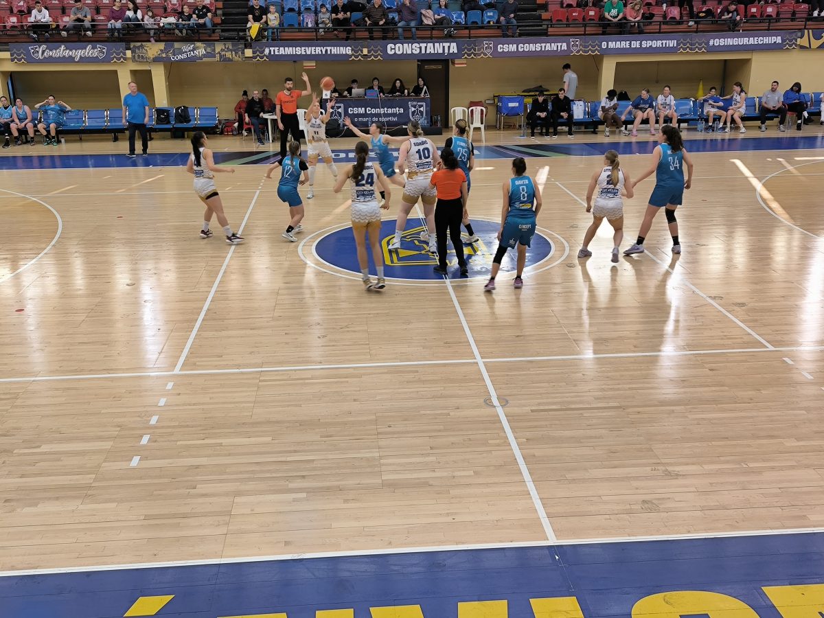 Victorie la scor pentru baschetbalistele de la CSM Constanța