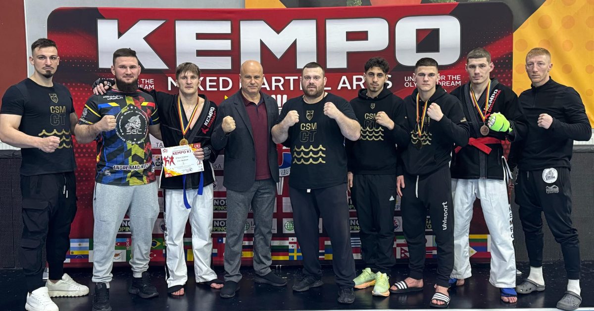 Sportivii de la CSM Constanța au câștigat cinci medalii la Naționalele de Kempo K1!