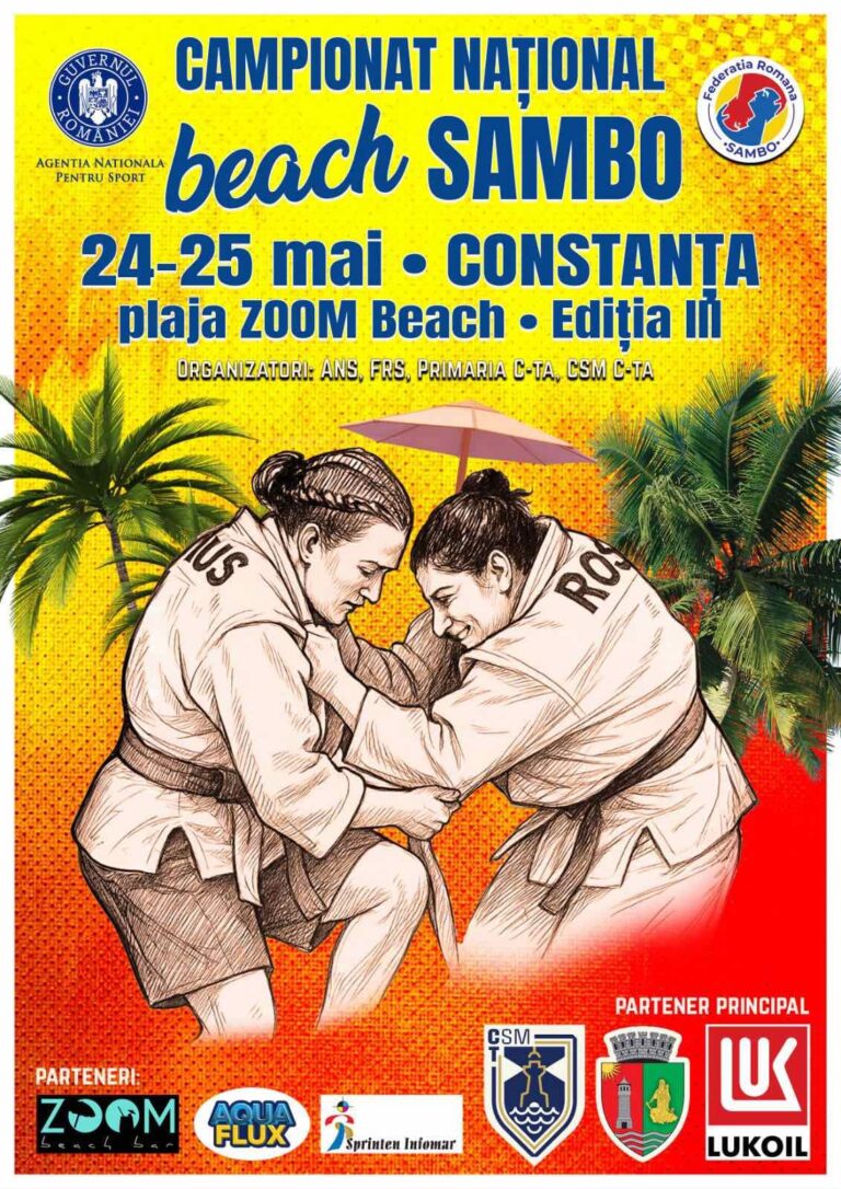 Constanța găzduiește în weekend, Naționalele de Beach Sambo