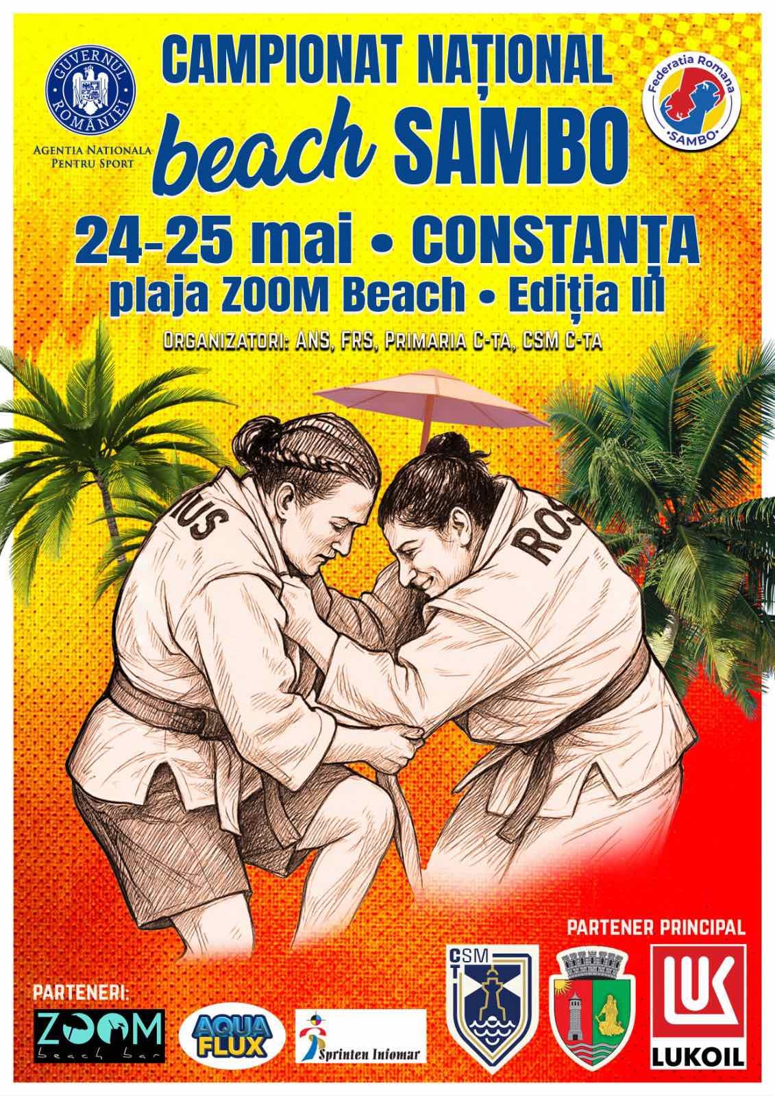 Constanța găzduiește în weekend, Naționalele de Beach Sambo