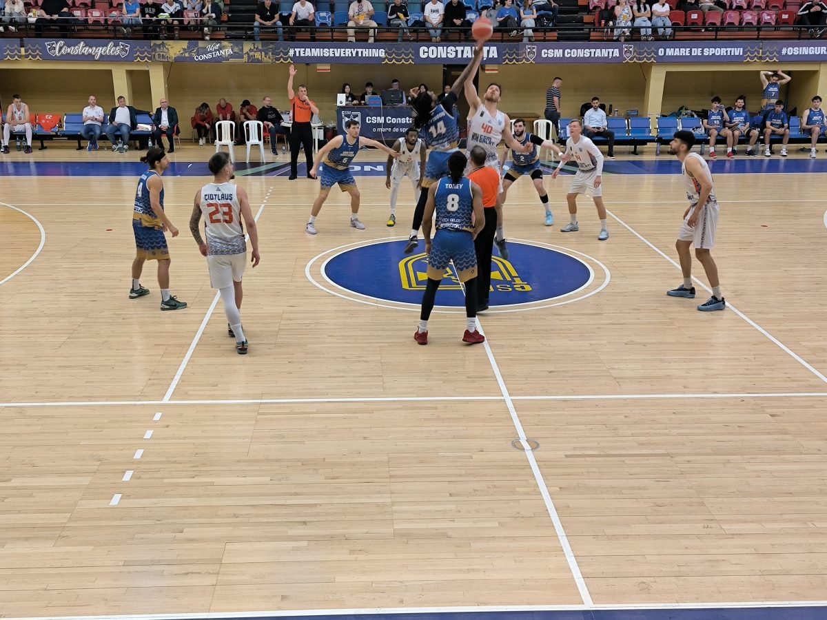 Baschetbaliștii de la CSM Constanța au încheiat seria meciurilor cu CSM Galați