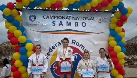Aur pentru Cristina Blănaru de la CSM Constanța la Naționalele de Beach Sambo