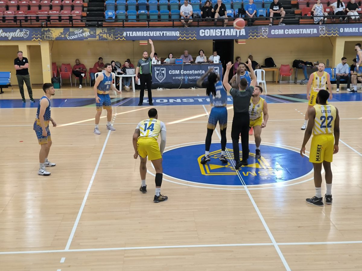Înfrângere pentru baschetbaliștii de la CSM Constanța