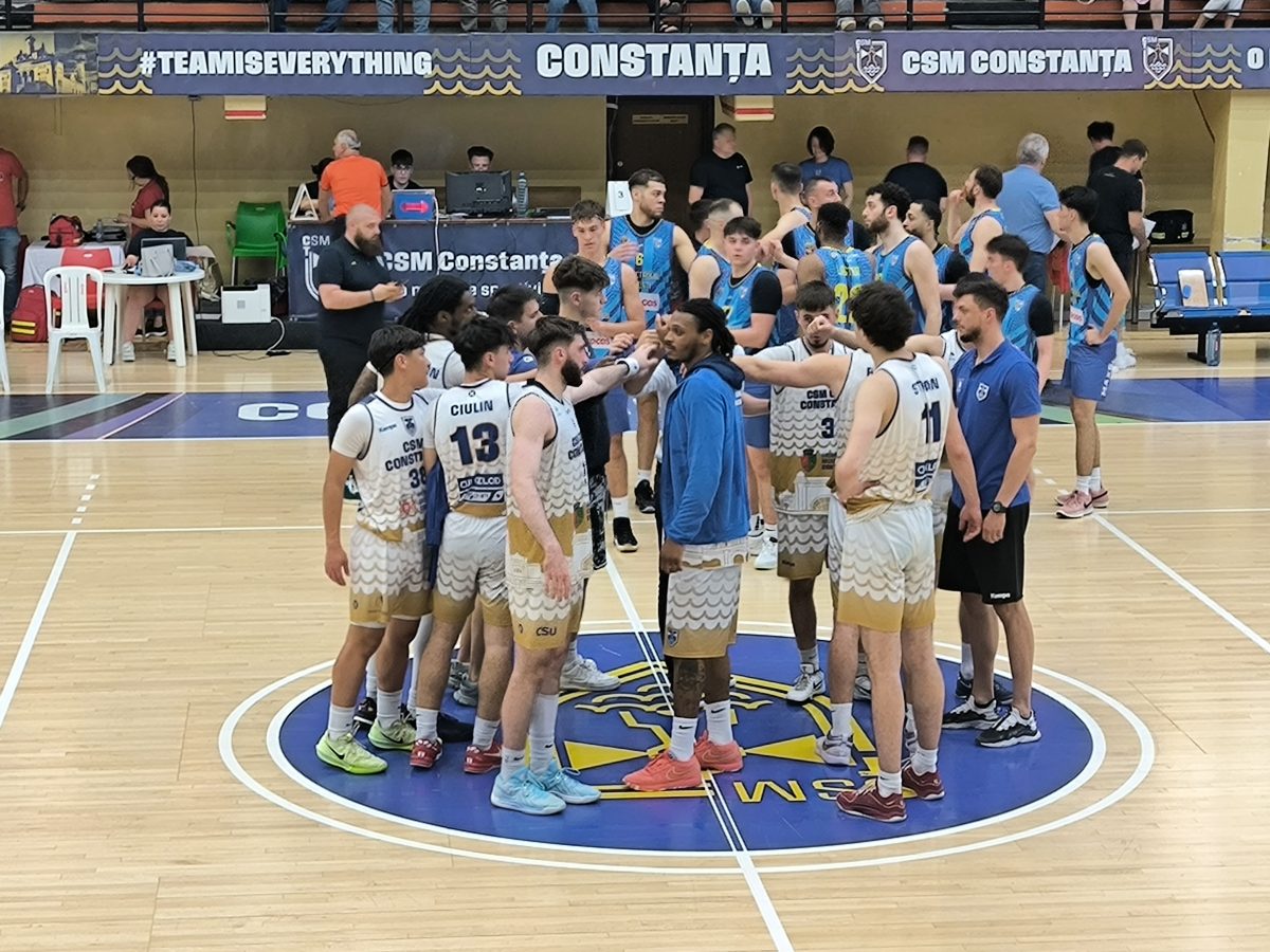 Baschetbaliștii de la CSM Constanța au jucat ultimul meci al campionatului