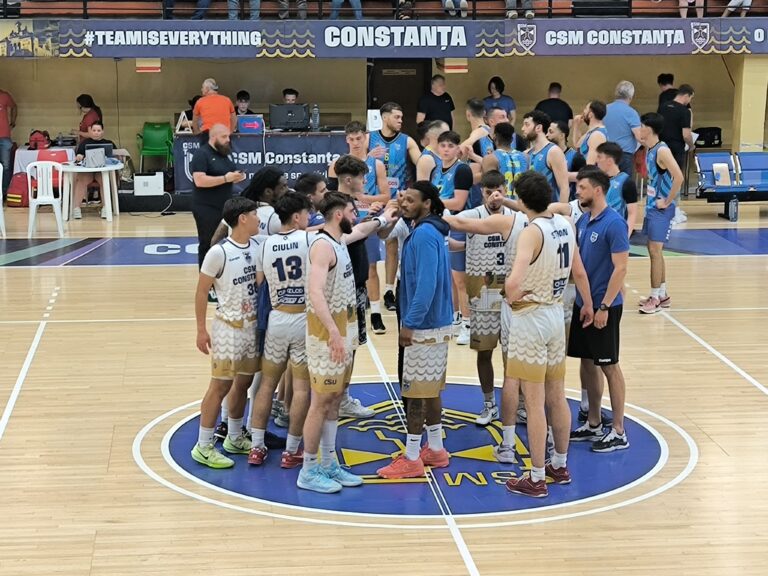 Baschetbaliștii de la CSM Constanța au jucat ultimul meci al campionatului