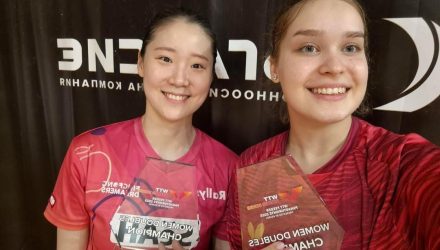 Elena Zaharia a câștigat trofeul în proba de dublu la Turneul Internațional WTT Feeder Panagyurishte 2025