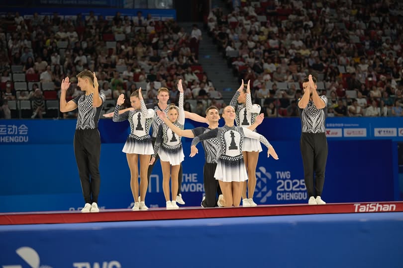 Doi sportivi de la CSM Constanța au fost aproape de medalii la Jocurile Mondiale de Gimnastică Aerobică