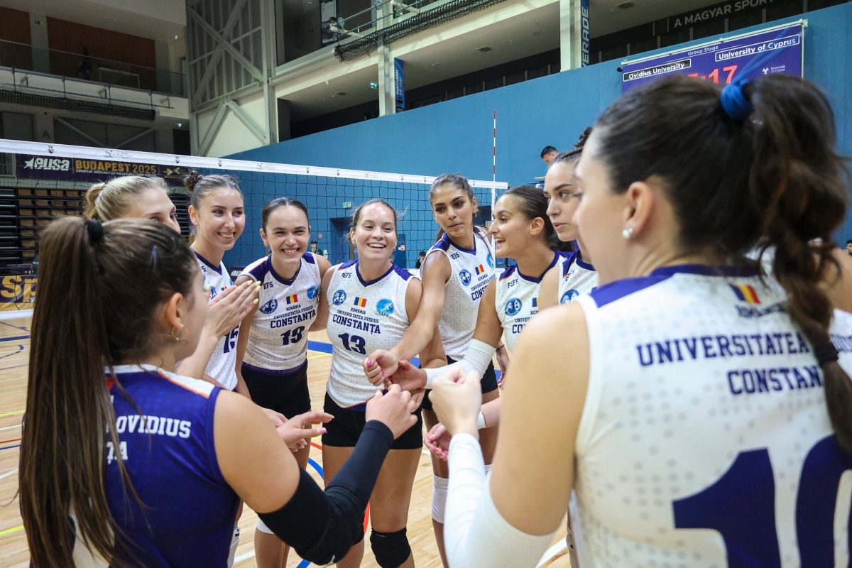Voleibalistele noastre au câștigat finala mică la Campionatul European Universitar