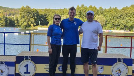 Kaiacistul Iulian Nistor, vicecampion național și medaliat cu bronz la Campionatul Național de viteză