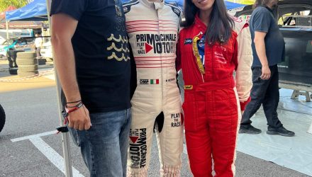 Alexia Dospin și Amalia Niță au testat circuitul de la Mamaia Rally Show! Sportivii noștri au promovat imaginea CSM Constanța la evenimentul din Mamaia