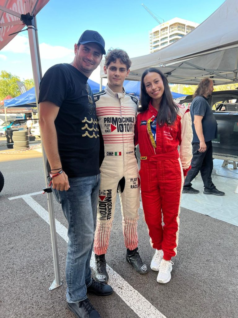 Alexia Dospin și Amalia Niță au testat circuitul de la Mamaia Rally Show! Sportivii noștri au promovat imaginea CSM Constanța la evenimentul din Mamaia