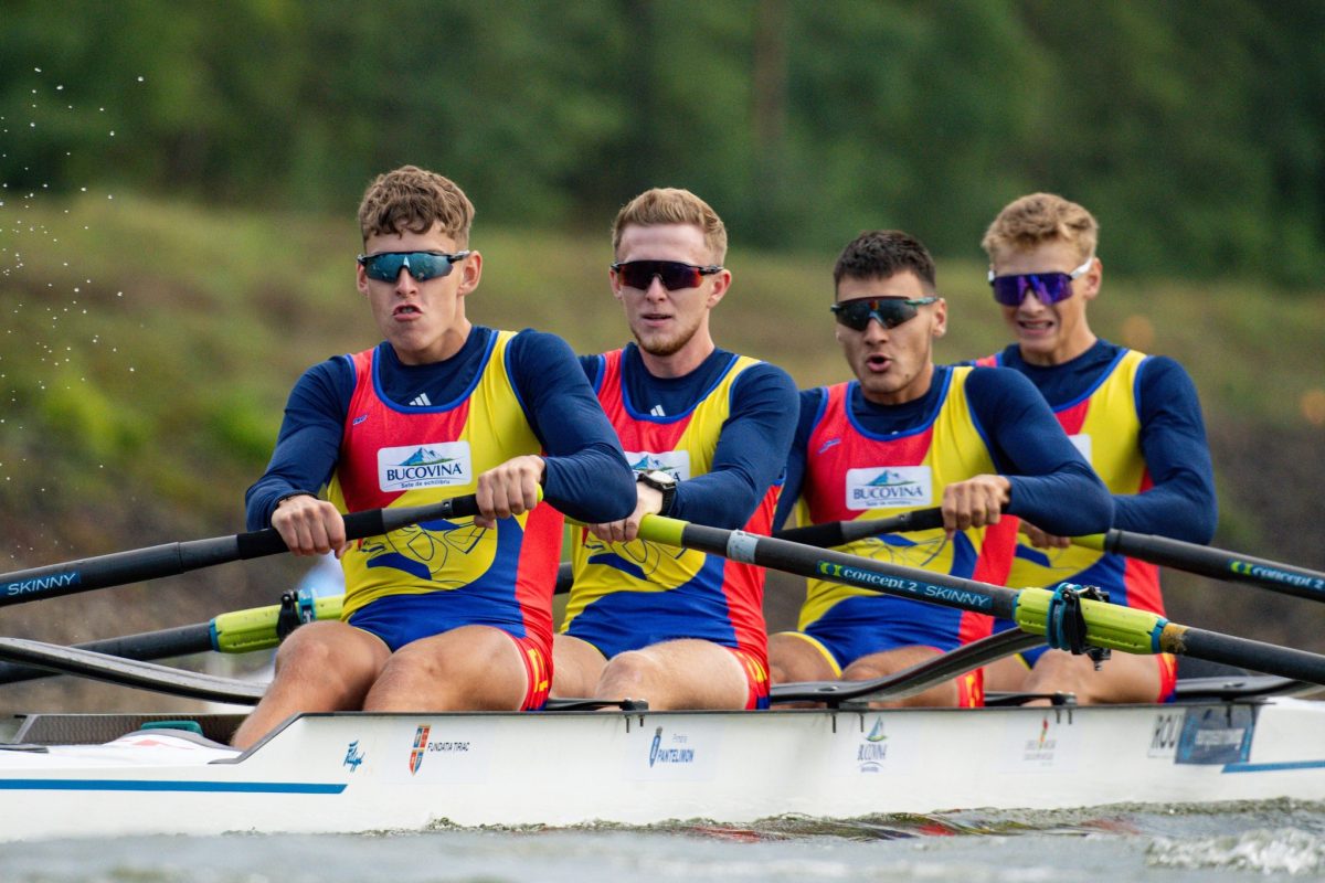 Trei medalii de aur și una de argint pentru canotorii de la CSM Constanța la Europenele U23