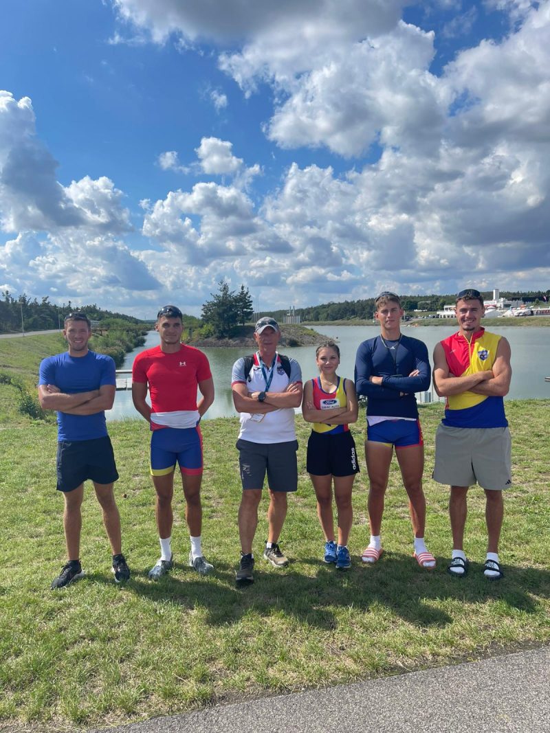 Cinci sportivi de la CSM Constanța luptă pentru medalii la Europenele de canotaj U23