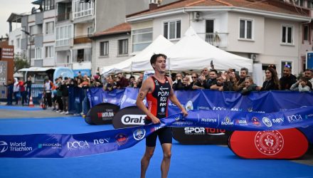 Carol Popa este campion balcanic de seniori la triatlon!