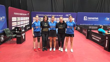 CSM Constanța a învins campioana CSA Steaua București în Superliga de tenis de masă! Fetele noastre sunt pe primul loc după turul campionatului
