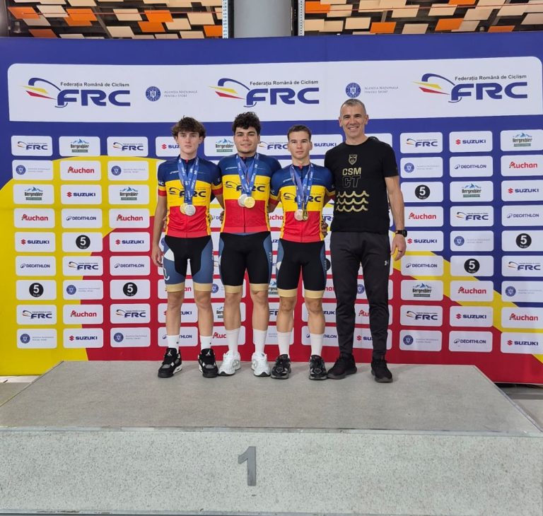 Evoluții de aur, argint și bronz pe velodrom! Cicliștii noștri au câștigat 7 medalii la Campionatul Național
