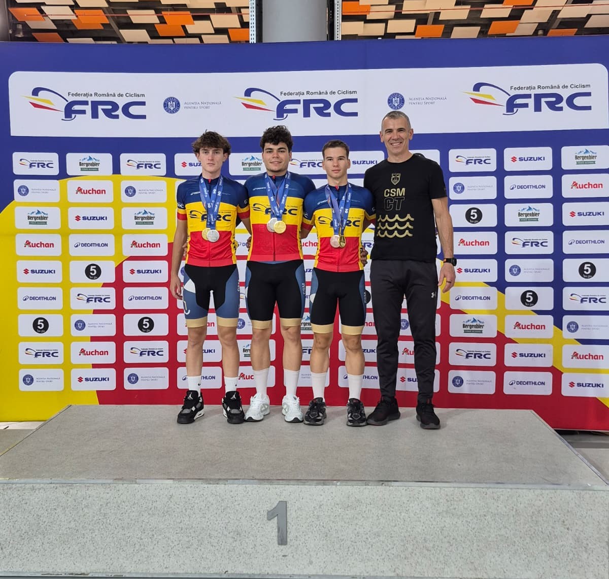 Evoluții de aur, argint și bronz pe velodrom! Cicliștii noștri au câștigat 7 medalii la Campionatul Național