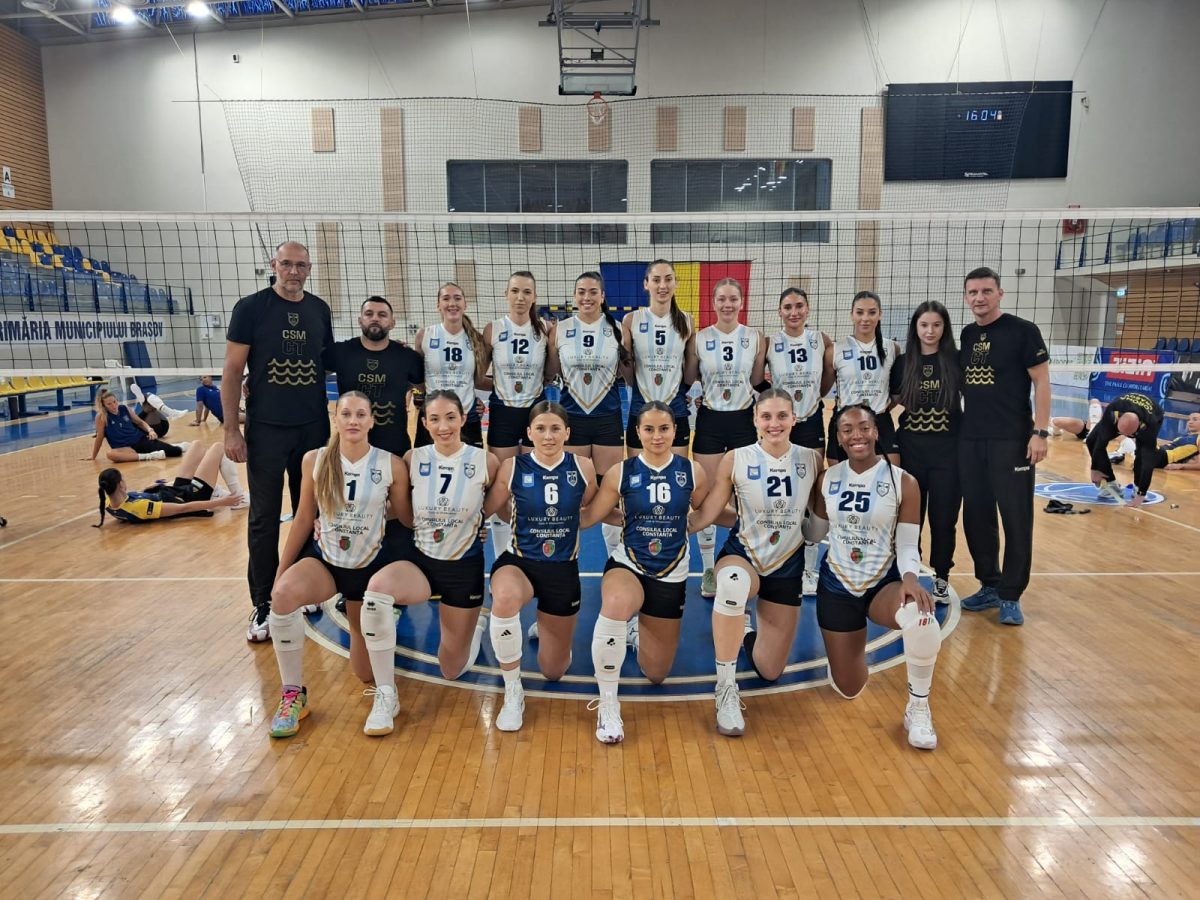 Meci greu la debut! Voleibalistele noastre au cedat la Brașov, în prima etapă din Divizia A1