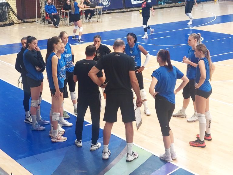 Florin Voinea: Ne dorim să fim la un nivel cât mai bun! CSM Constanța, meciuri de verificare cu Rapid pentru pregătirea noului sezon al Diviziei A1 de volei feminin