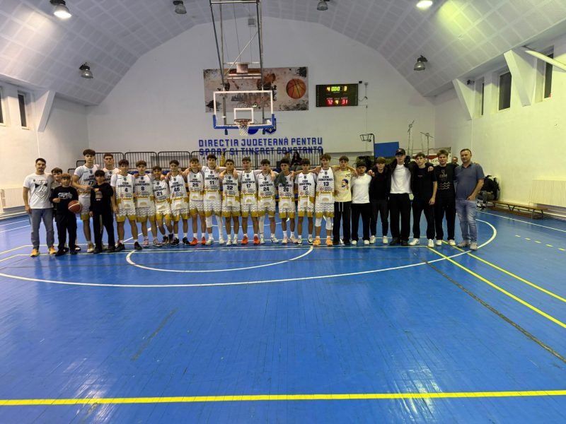 Victorii pentru tinerii baschetbaliști U17 de la CSM Constanța