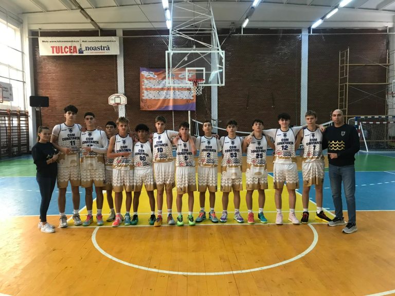 Victorii pe linie pentru baschetbaliștii de la CSM Constanța U15