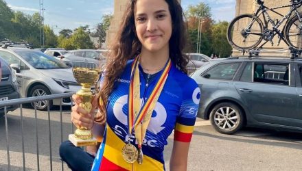 Alessandra Belu este câștigătoarea Cupei României de șosea la categoria U15!