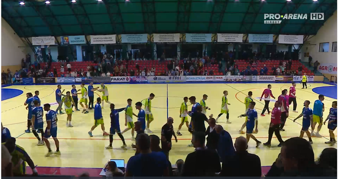 Prima victorie în Liga Zimbrilor! CSM Constanța s-a impus în deplasare, 27-24 cu CSM Sighișoara