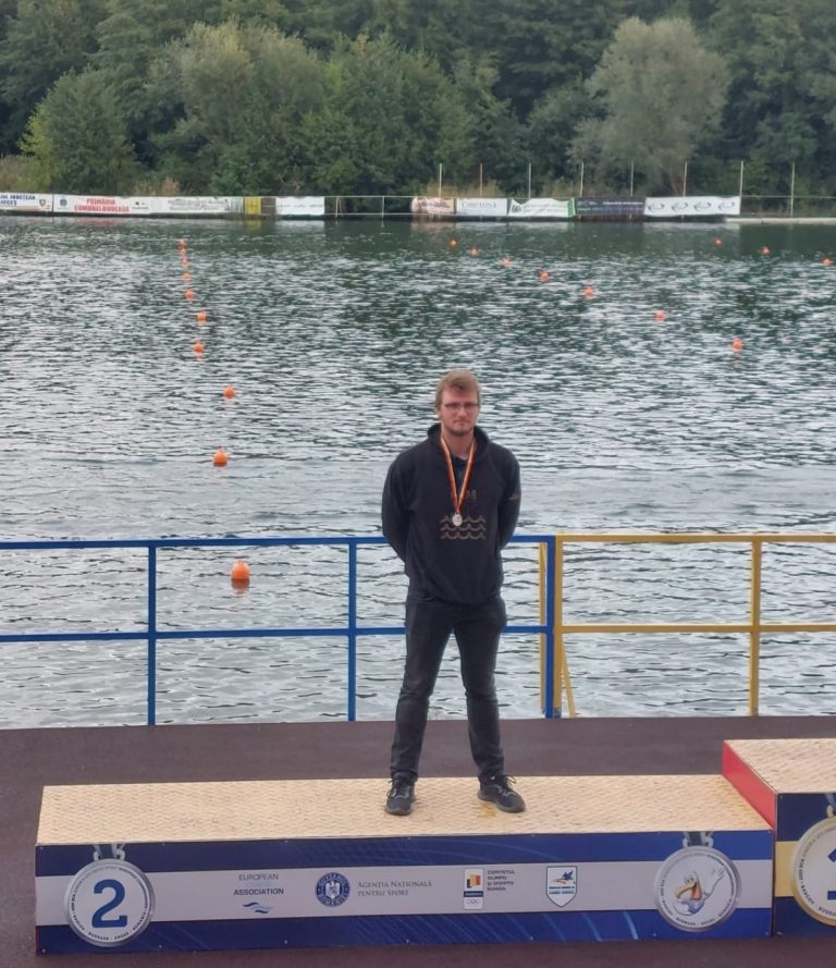 Argint pentru kaiacistul Iulian Nistor la Campionatul Național de maraton seniori