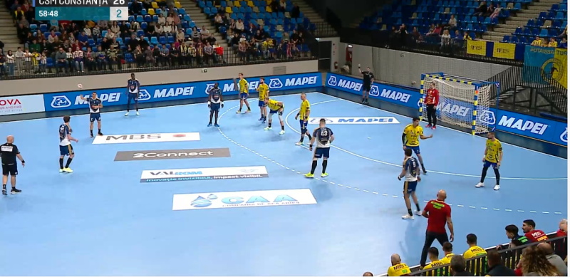 După un joc cu multe momente bune, CSM Constanța cedează pe terenul Potaissei Turda