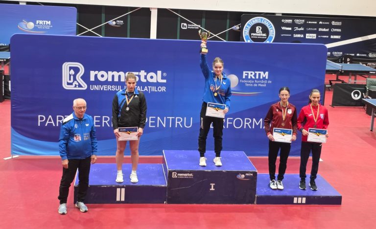 Elena Zaharia și Andrei Tomică au câștigat Cupa României la tineret