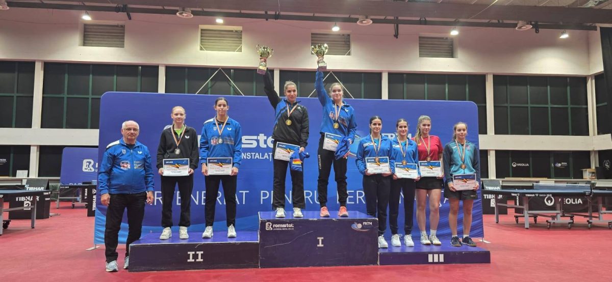 Elena Zaharia și Bianca Mei-Roșu, medaliate cu aur la Campionatul Național U21