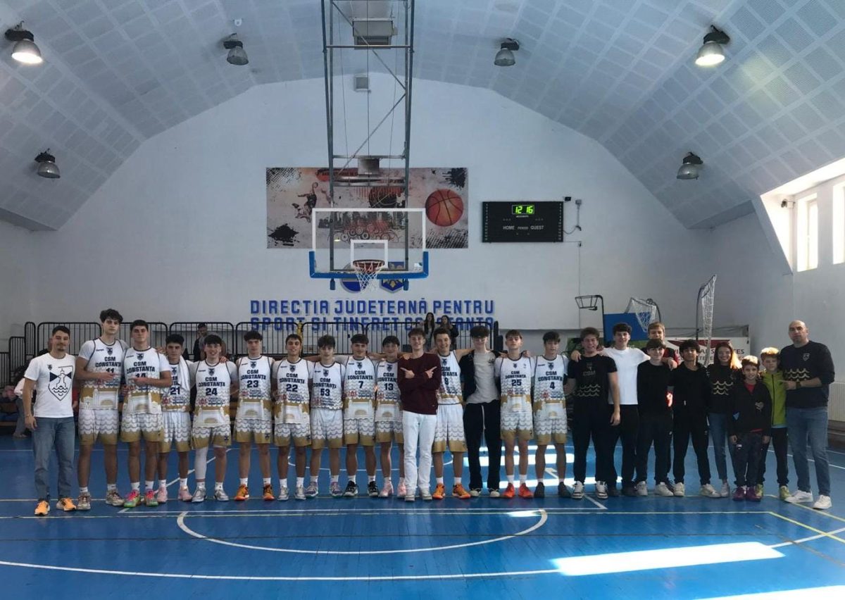 Victorie importantă pentru baschetbaliștii U16 de la CSM Constanța