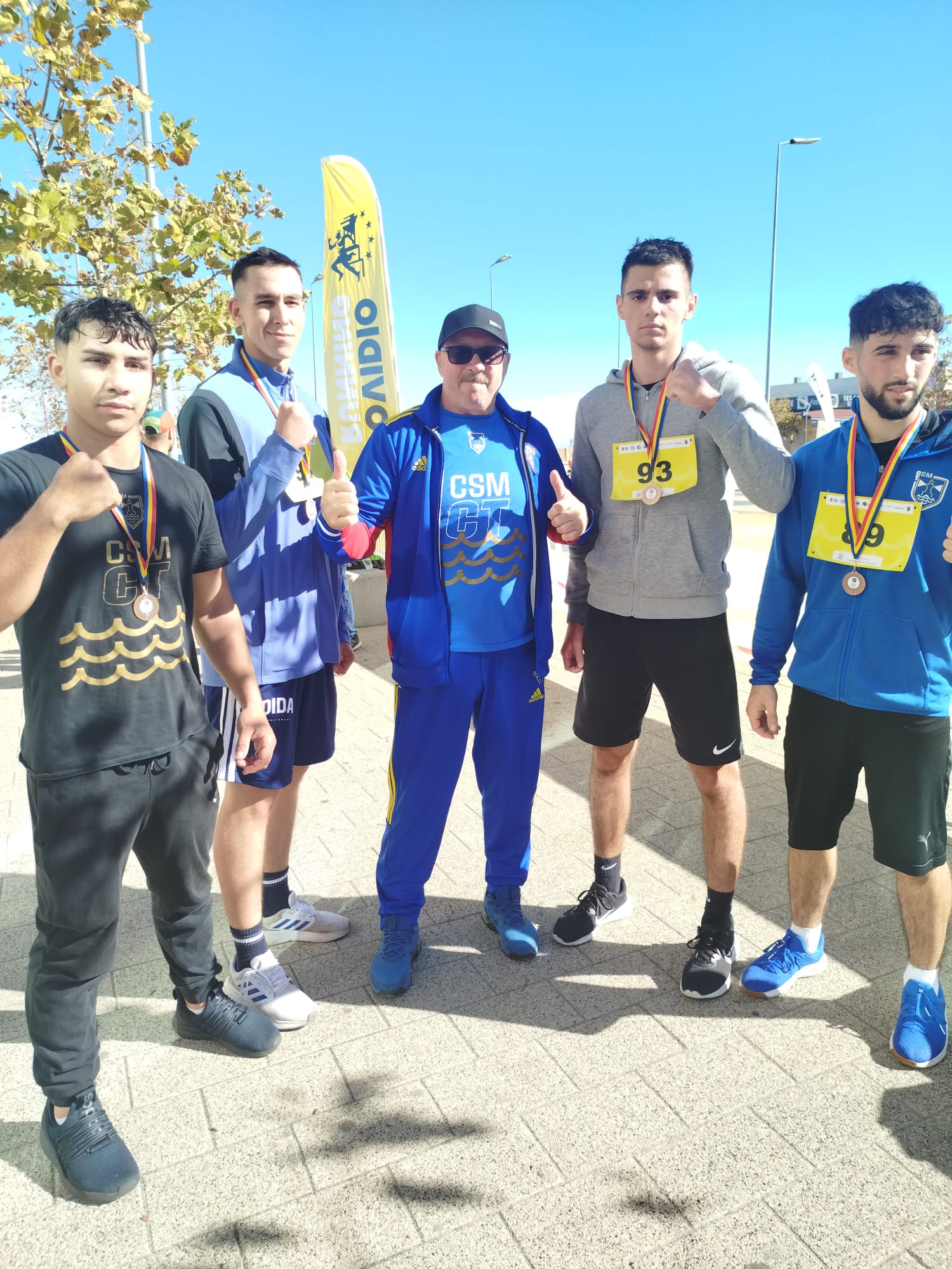 Antrenamente la maxim pentru boxerii de la CSM Constanța